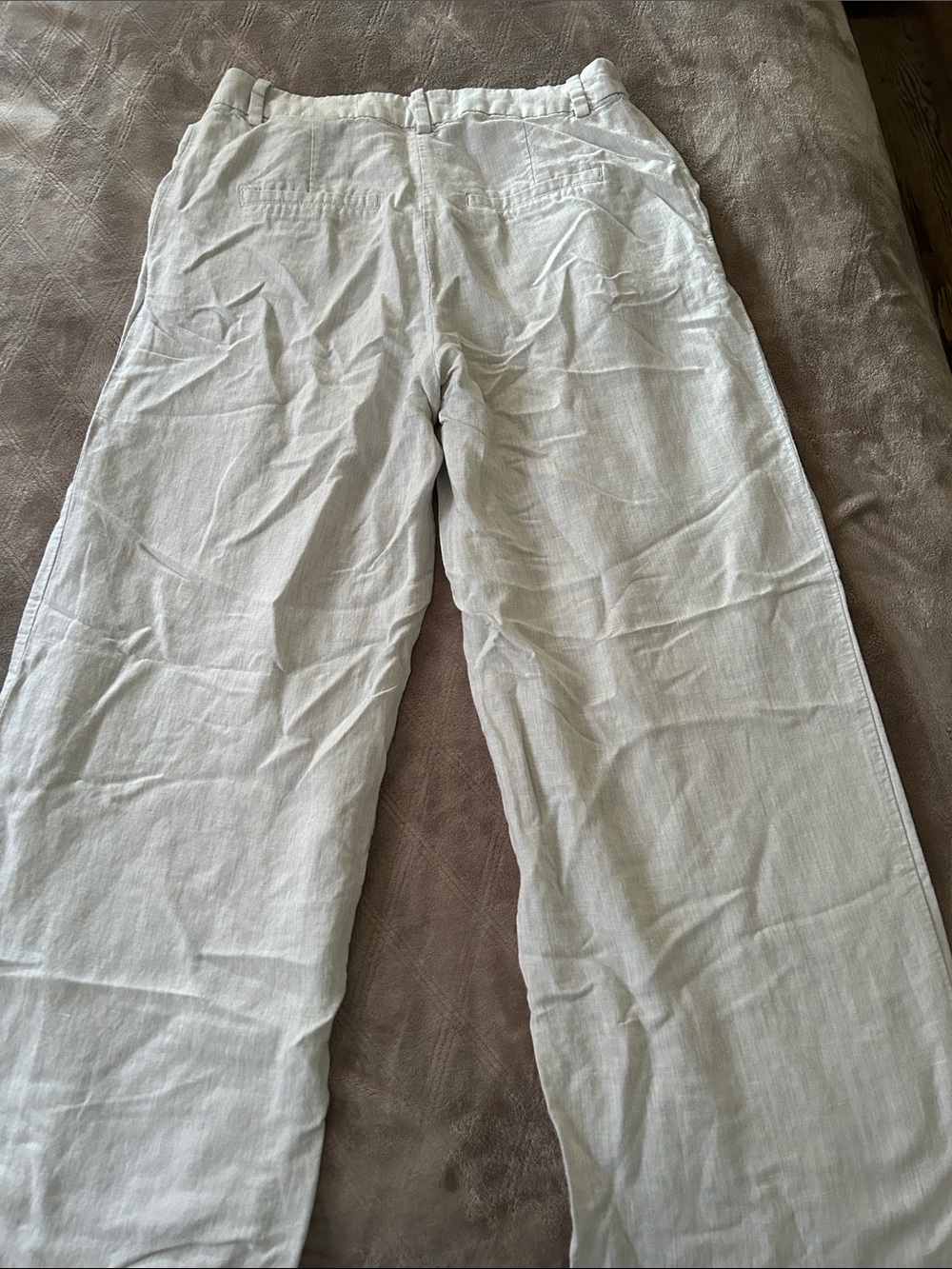 H&M Women’s Light Beige Relaxed Chinos - Picture 3 of 3